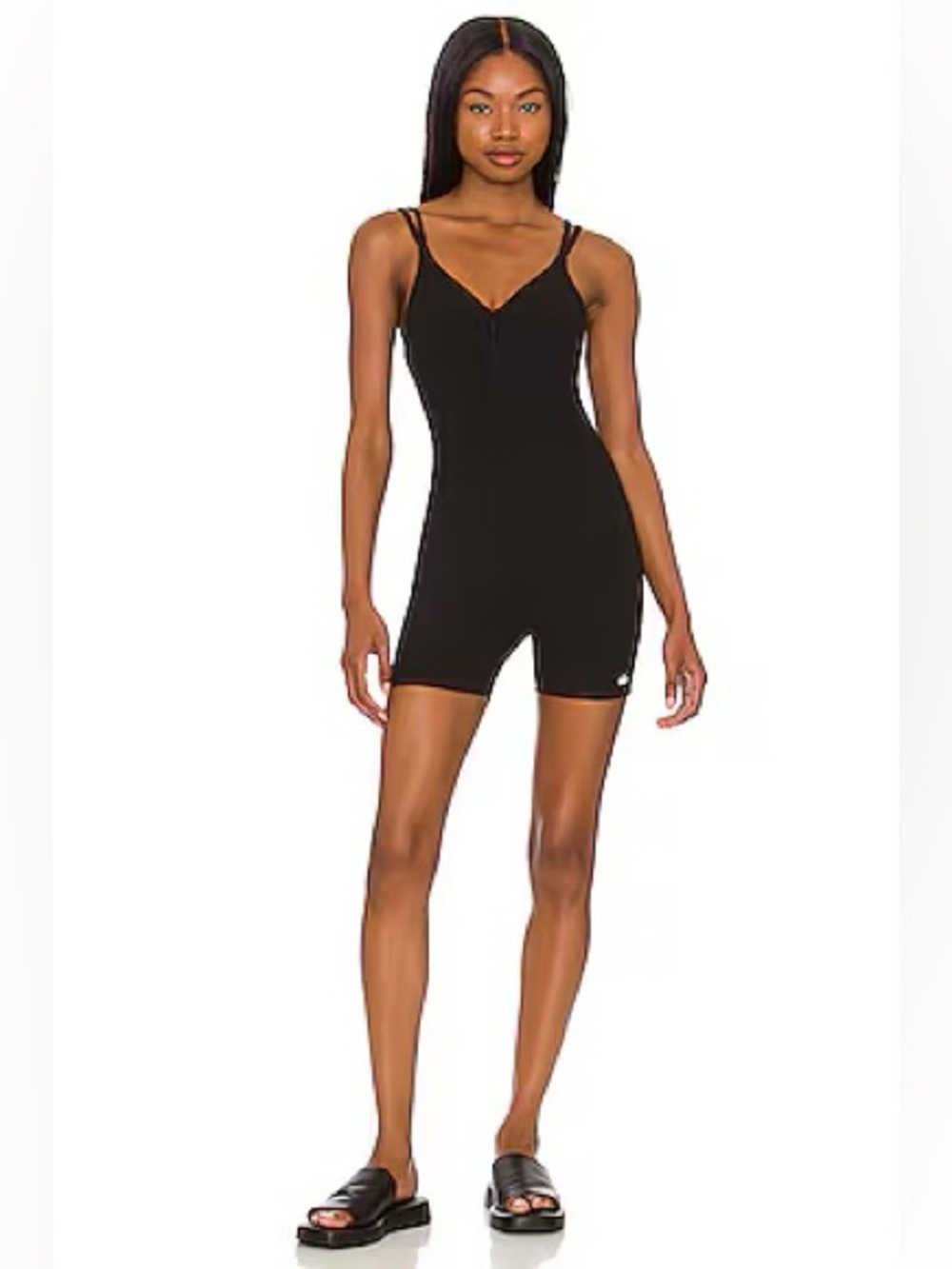 Alo Suns Out Onesie Black Size Small